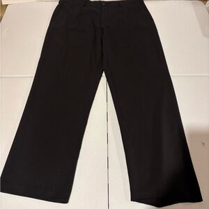 Izod Men’s Size 40x32 Black Polyester Business Casual Pants